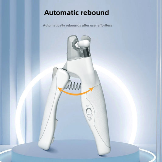 Pet nail clipper with LED light - Paw